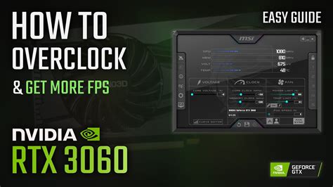 How To Overclock Rtx For More Fps Easy Tutorial Youtube