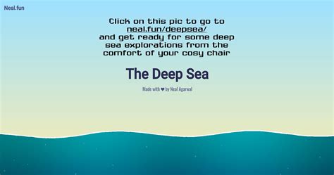 Deep Sea Explorations Interactive Graphic Deep Sea Sea Interactive