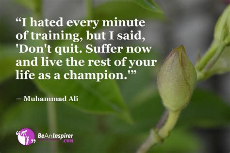 Muhammad ali quotes on training and life: Have Will To Win? Train Hard, Be A Good Sportsperson And Live Life...