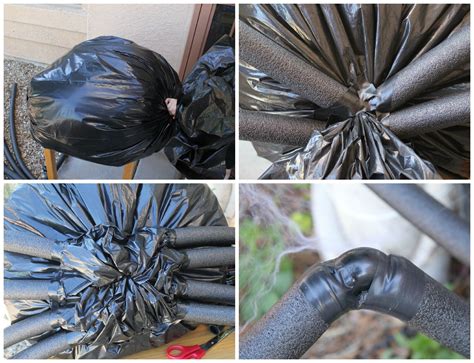 Bead spider decoration / jewelry: DIY Halloween Yard Decor: Giant Spider in Spiderweb