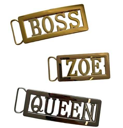 Personalized Name Belt Buckle