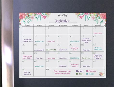 mom calendar t calender mom t mothers day calendar etsy mom calendar dry erase