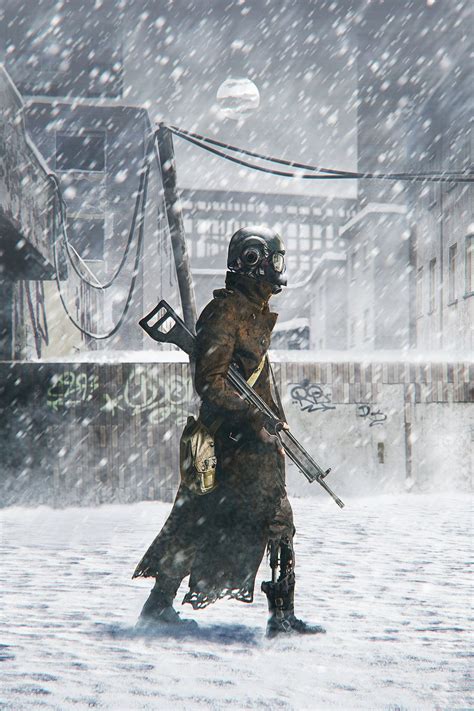 This is an art project based around the idea : Militech by D4N13l3 on deviantART | Post apocalyptic art ...