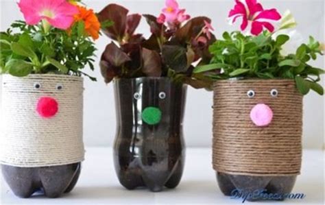 Inspiring Craft Ideas Using Plastic Bottles FeltMagnet