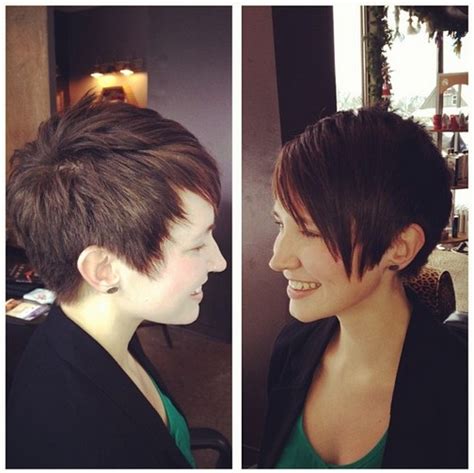 But, in case you have no idea what to start with, don't forget about a blow dryer coupled. Best Short Haircut for Women - Chic Pixie Cut - Hairstyles ...
