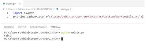 File Does Not Exist Python Python Guides