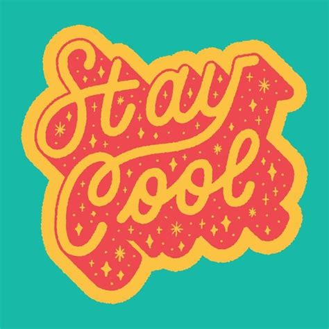 Stay Cool Font Design Typography Design Web Design Typography