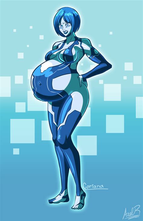 Pregnant Cortana By Speed Devil On Deviantart