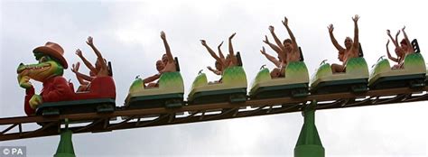 Naked Rollercoaster World Record To Be Set On Green Scream At Southend