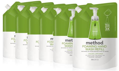 Method Foaming Hand Wash Refill 6 Pack Groupon