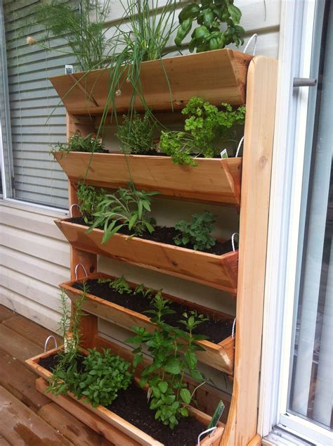 Awasome Herb Planters For Deck Ideas Herb Garden Planter