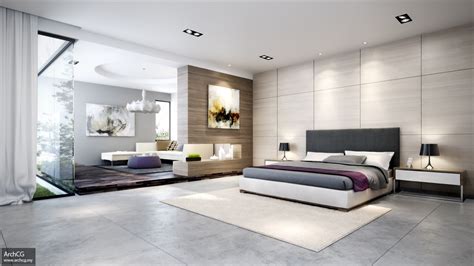 Contemporary Bedroom Scheme Interior Design Ideas