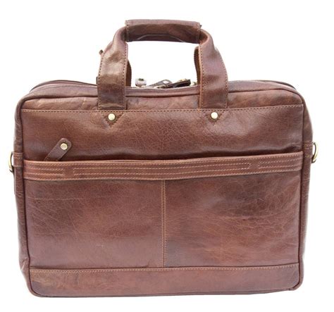 Mens Luxury Leather Business Bag By Twenty8 Leather