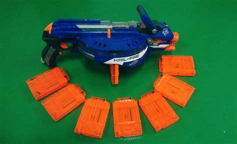 Hasbro Nerf N Strike Elite Hail Fire Toys And Games Other Toys On Carousell