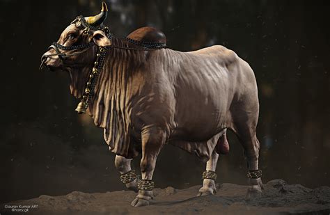 Nandi The Bull Zbrushcentral
