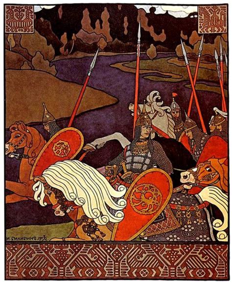 Иван Билибин художник Иллюстрации к сказкам Ivan Bilibin Fairytale