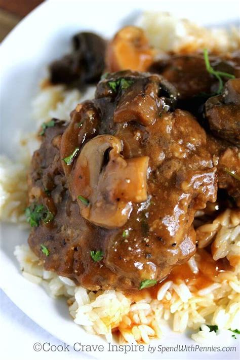 It can be made with a mixture of beef and pork for a richer keywords: Slow Cooker Salisbury Steak | KeepRecipes: Your Universal ...