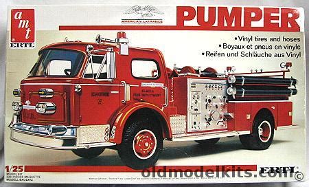 The rescue ladder works like in a real fire truck ladder. AMT 1/25 American LaFrance 1000 Series Pumper Fire Truck, 6669