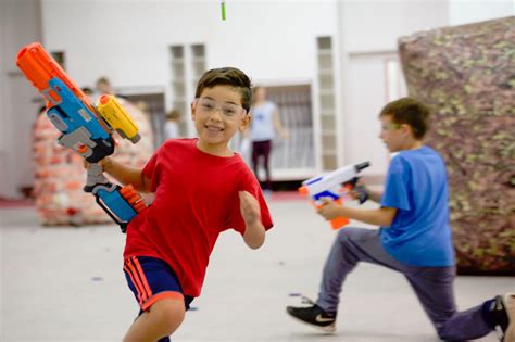 Birthday Party In Montreal With Nerf Hero Battle Nerf Hero