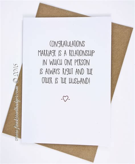 Excited To Share The Latest Addition To Our Etsy Shop Funny Wedding Card Congra Funny
