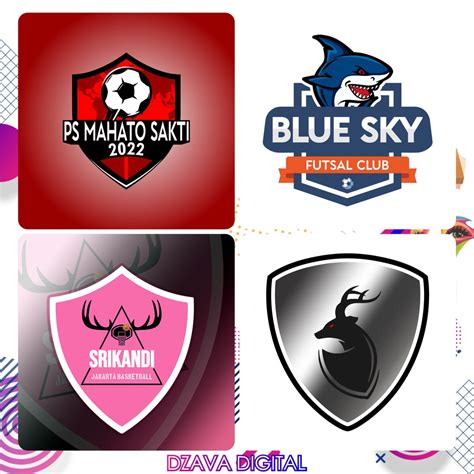 Jual Jasa Desain Logo Olahraga Desain Logo Futsal Logo Modern