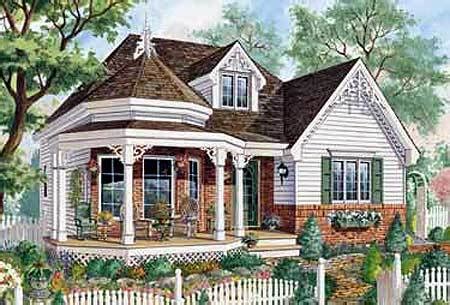 One Level Victorian Home Plan 80703PM Architectural Designs House