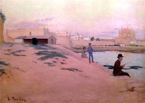 Mallorca En Pintura Santiago Rusiñol I Prats 1861 1931