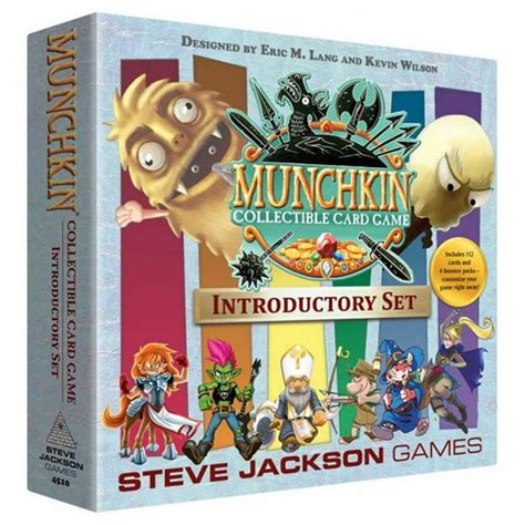 Steve Jackson Games Sjg4510 Munchkin Ccg Introductory Set Game
