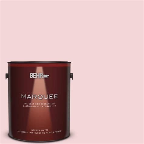 Behr Marquee Gal M Lotus Petal Matte Interior Paint Primer