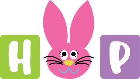 Bunny Hope Easter Svg Bunny Svg Easter Rabbit Svg Rabbit Inspire
