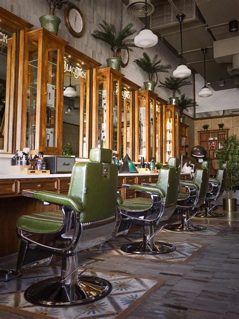 Barbershop Decoration In Traditional Vintage Style