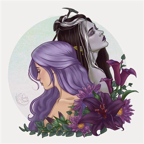 Spoilers C3e25 Fanart Of Imogen And Laudna By Me Shadydruid R