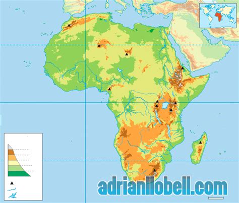 El Blog De Sociales Mapa África