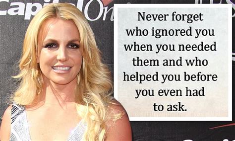 Britney Spears Calls Out People Closest To Her Who Never Showed Up