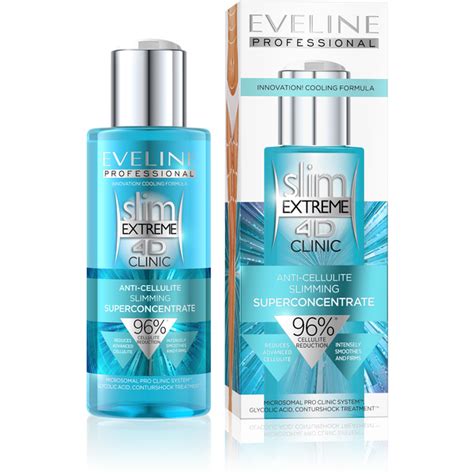 eveline slim extreme 4d clinic anti cellulite slimming superconcentrate 150ml anti cellulite
