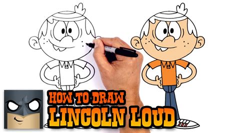 How To Draw Lincoln Loud The Loud House Easy Drawings Dibujos