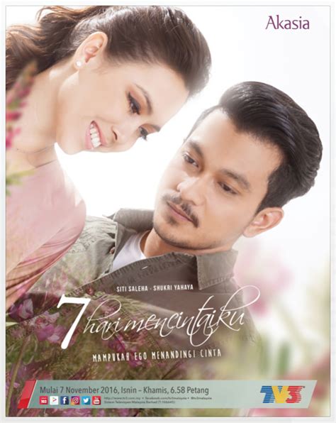 7 hari mencintaiku is the first siti rosmizah book that i read. Drama 7 Hari Mencintaiku (TV3) | MyInfotaip