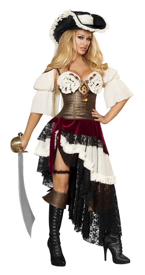 three piece sexy pirateer costume from sexy wear avenue pirate costumes for women sexy