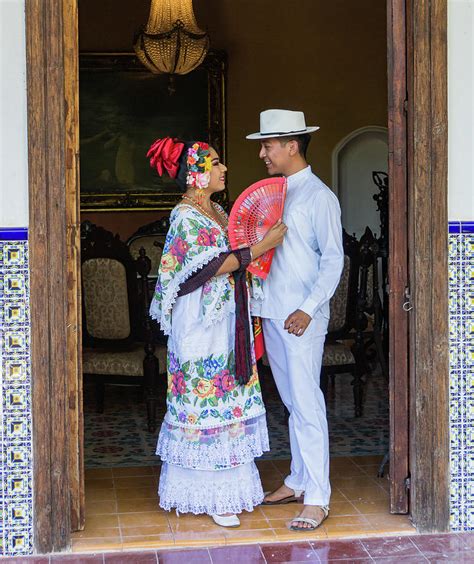 man and woman in traditional mexican costume photograph by ann moore pixels