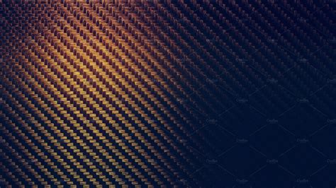 Carbon Fiber Gold Texture Pattern Graphics ~ Creative Market