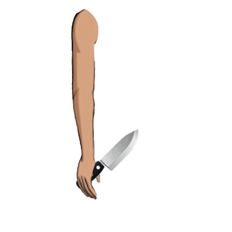 Male Hand Holding Knife Overlay Art Resources Episode Forums