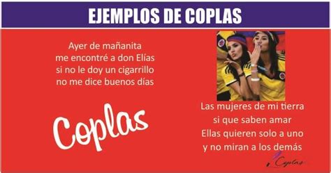 Ejemplos De Coplas