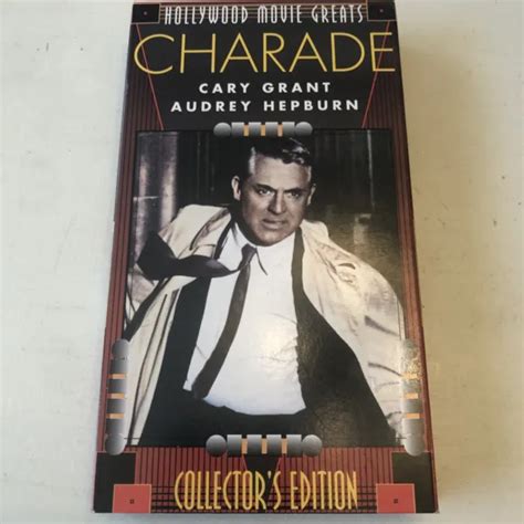 CHARADE VHS 1994 George Kennedy Audrey Hepburn James Coburn Cary