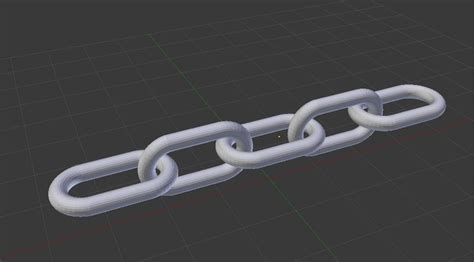Simple Chain 3d Model Cgtrader