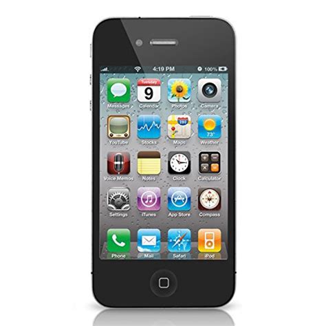 Apple Iphone 4 16gb A1332 Gsm Factory Unlocked No Warranty Black