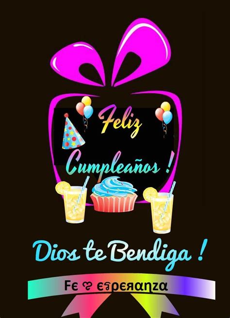 Dios Te Bendiga Happy Birthday Cards Birthday Wishes Bday Birthdays