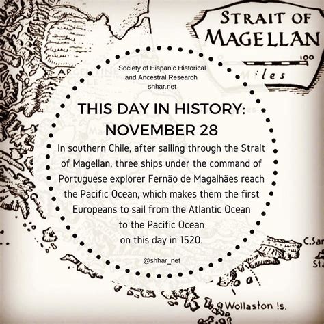 This Day In History November 28 In Southern Chile After Sailing