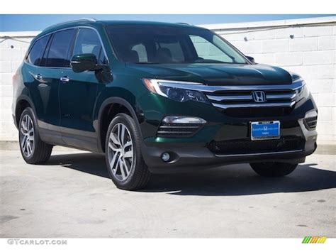 2018 Black Forest Pearl Honda Pilot Touring 124995773