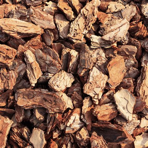 Large Wood Bark Chips 1 Yard Earth And Turf Landscaping Edmonton
