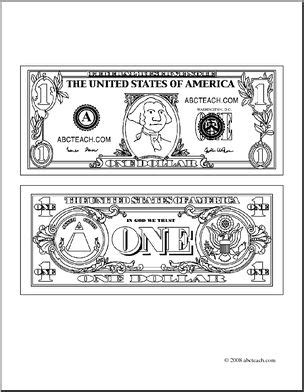 Color this dollar bill any way you want to on your device with your touchscreen or mouse!! Money Coloring Pages Picture - Whitesbelfast